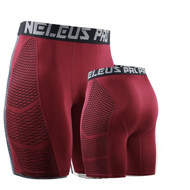 Men's Breathable Stretch  Quick-drying Skin-tight Shorts