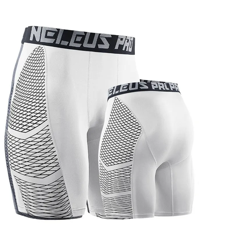 Men's Breathable Stretch  Quick-drying Skin-tight Shorts