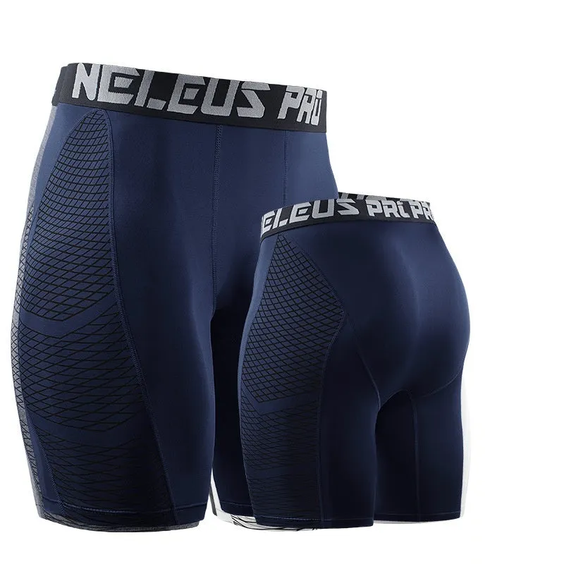 Men's Breathable Stretch  Quick-drying Skin-tight Shorts