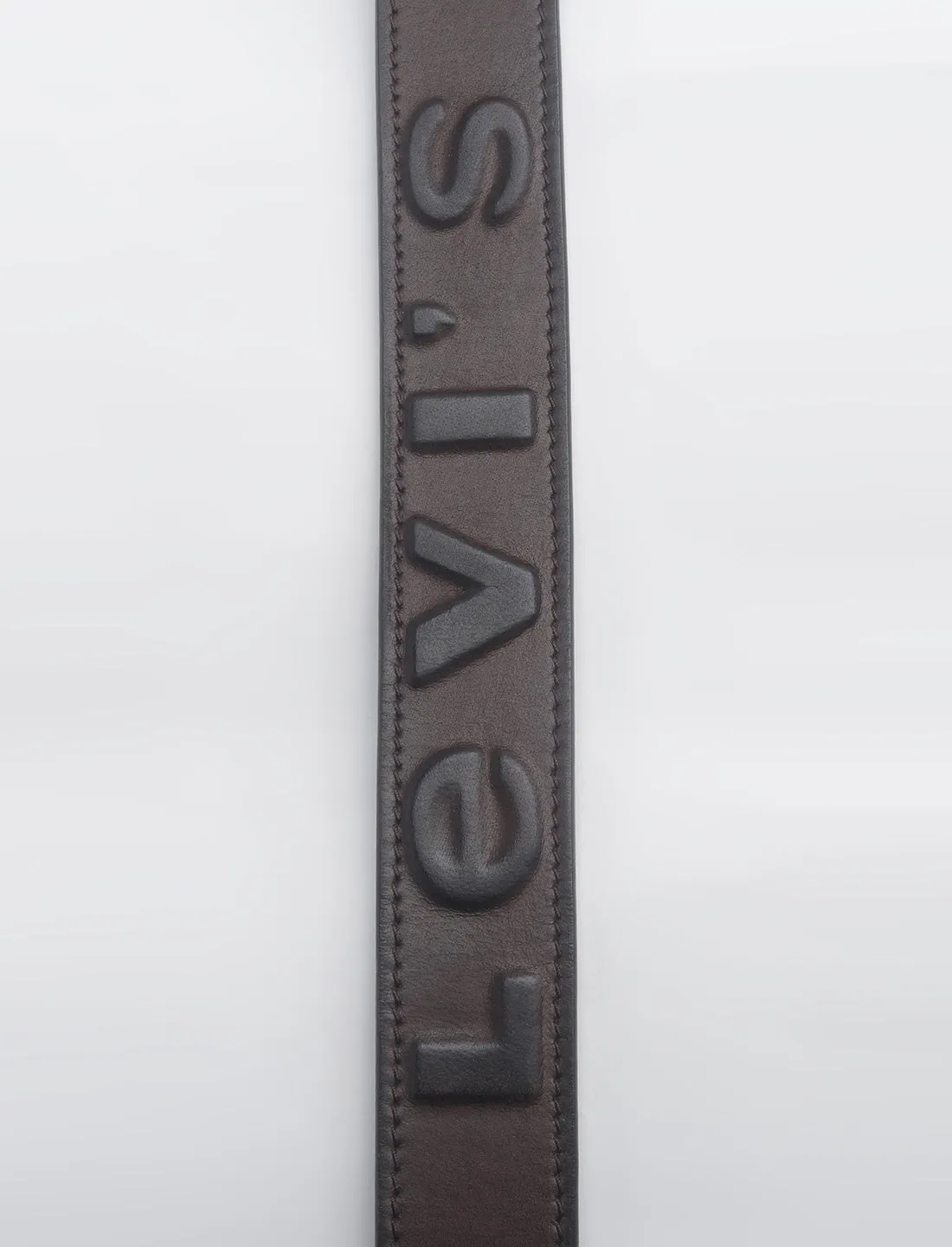 Men's Brown Textured Belt