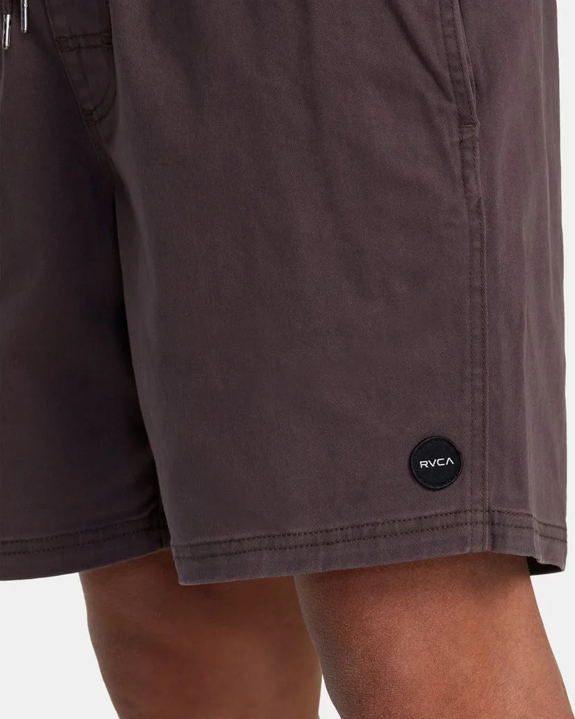 Mens Escape Elastic Waist Shorts 17"