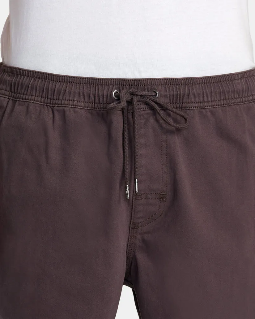 Mens Escape Elastic Waist Shorts 17"