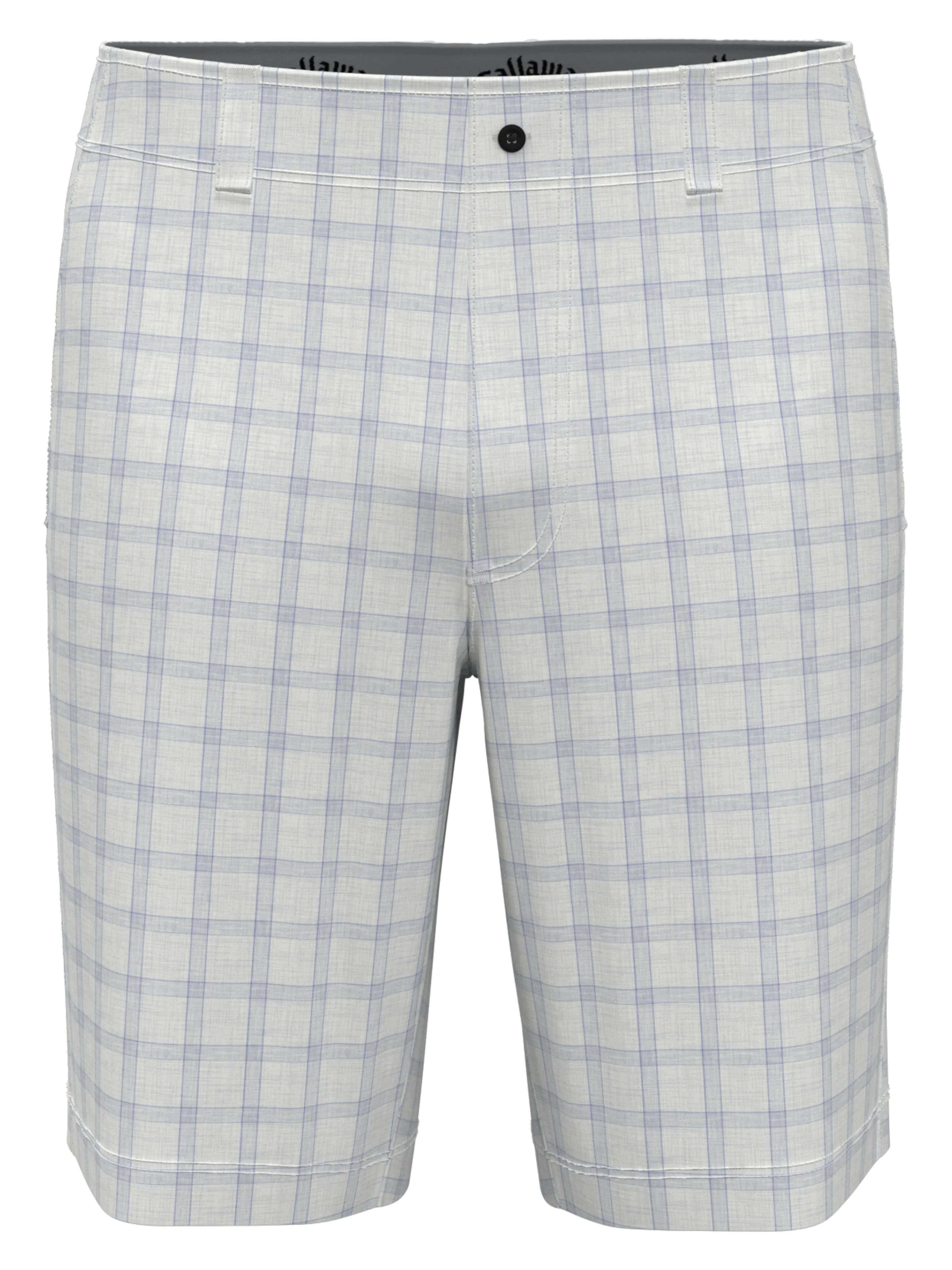Mens Flat Front Sun-Worn Texture Print Golf Short