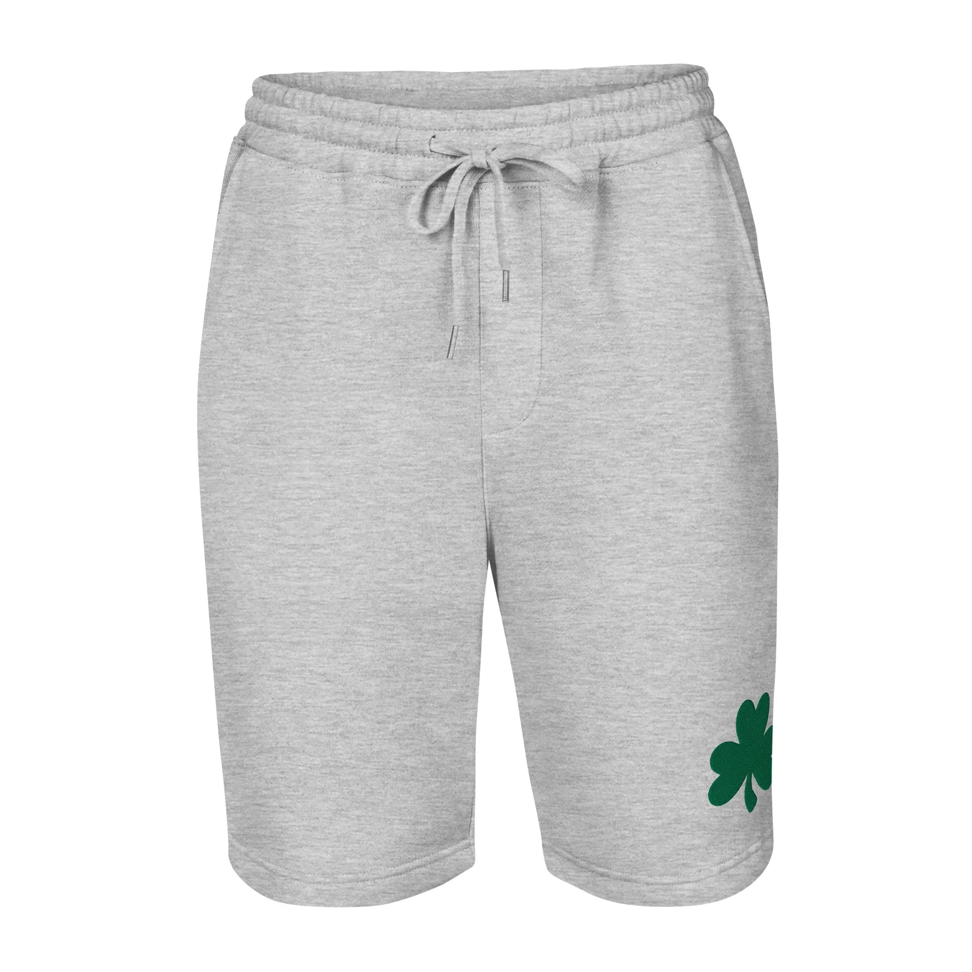 Men's fleece shorts Green Shamrock