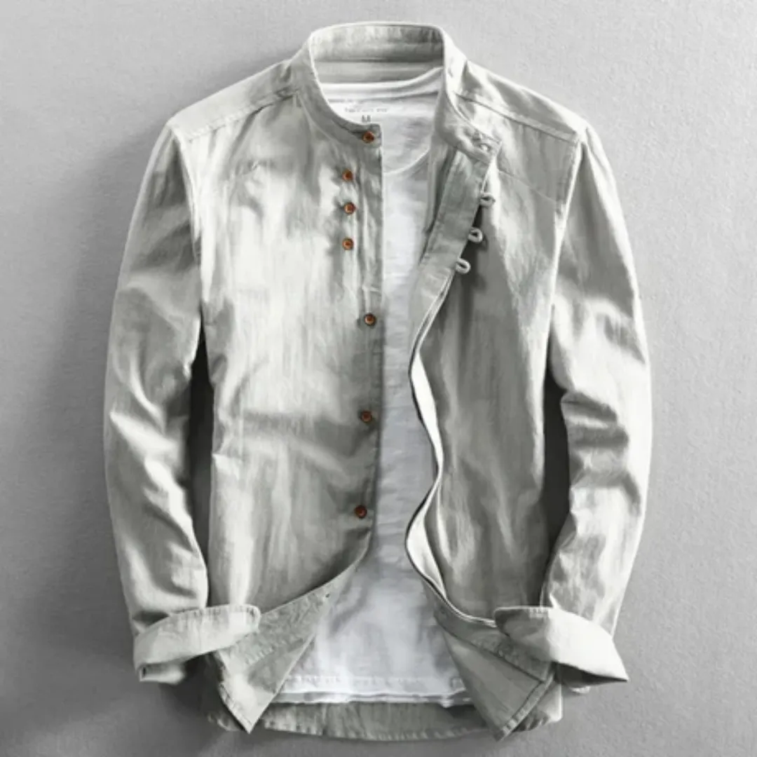 Men's Long Sleeve Fitted Shirt | Casual