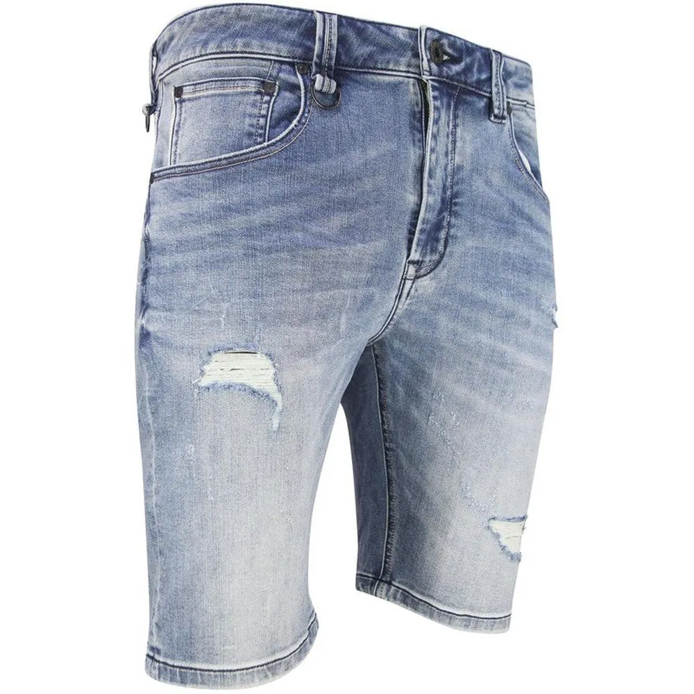 Men's Silver 1800 Denim Shorts