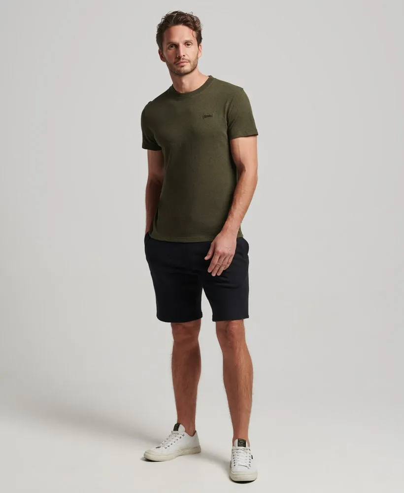 Men’s Vintage Embroidered Jersey Shorts – Nathan