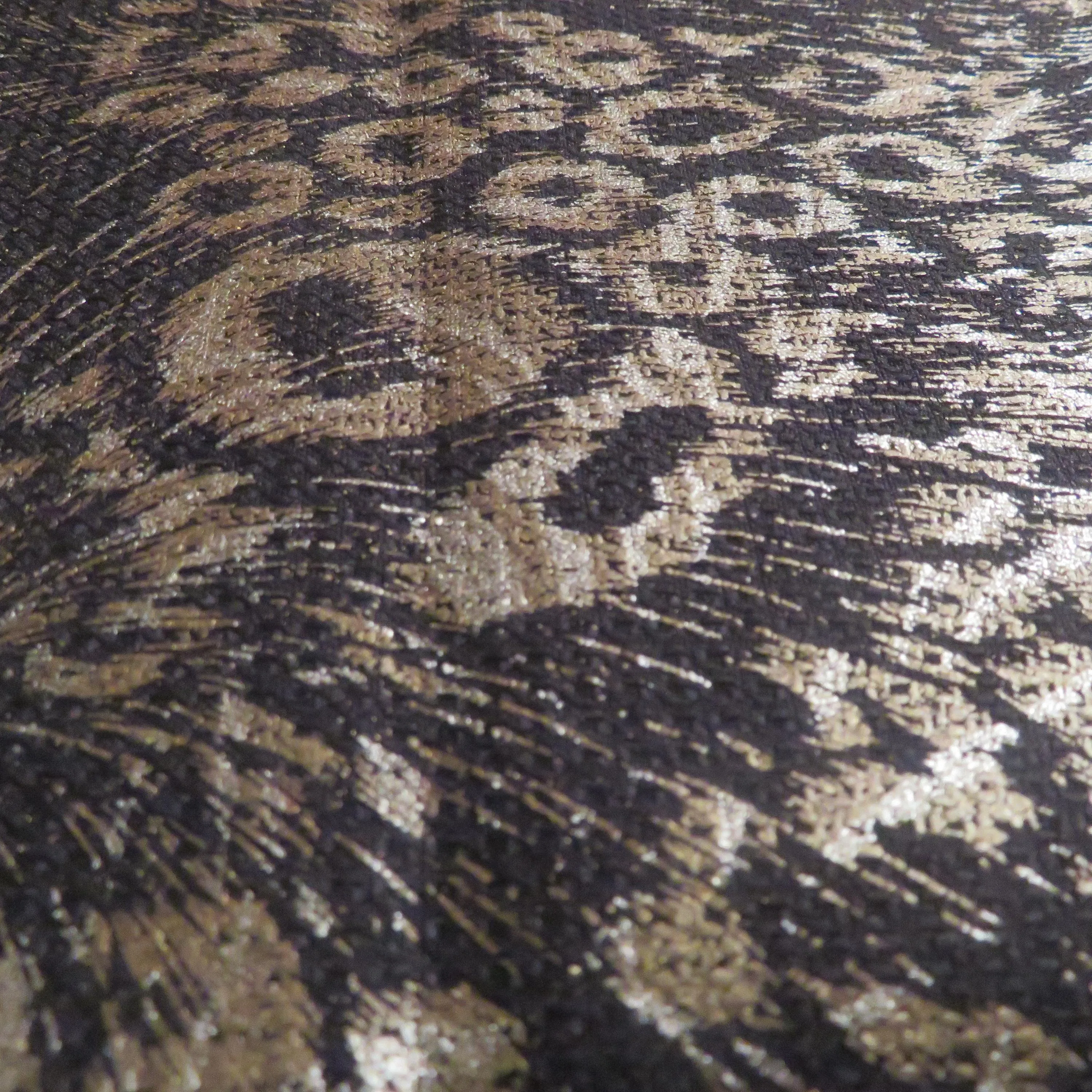 Metallic Cheetah Fabric
