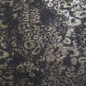 Metallic Cheetah Fabric