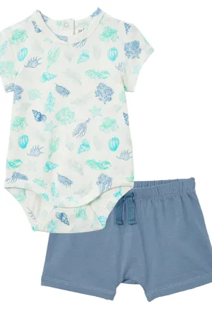 Milky | Seashells Baby Set
