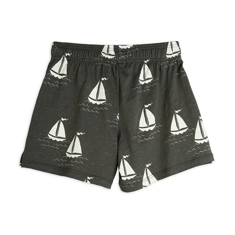 Mini Rodini - Sailing boat shorts - grey