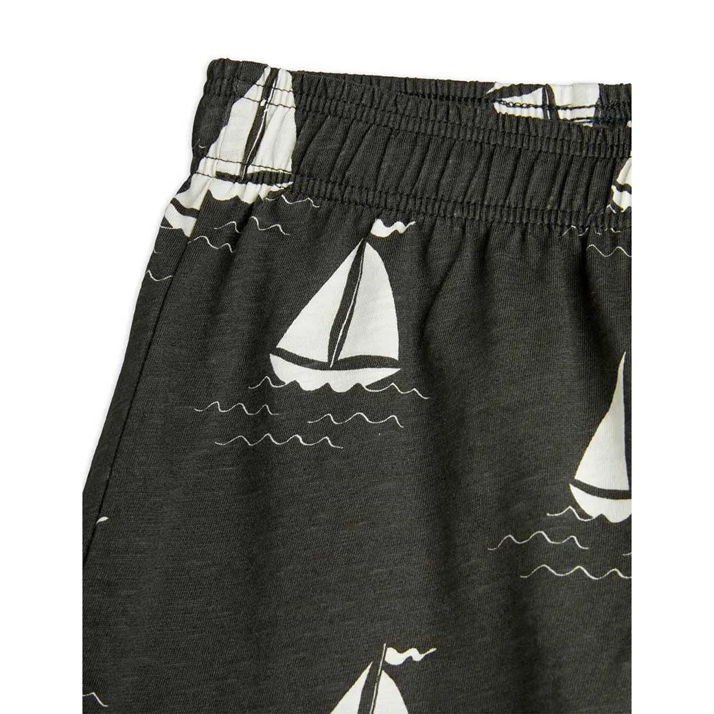 Mini Rodini - Sailing boat shorts - grey