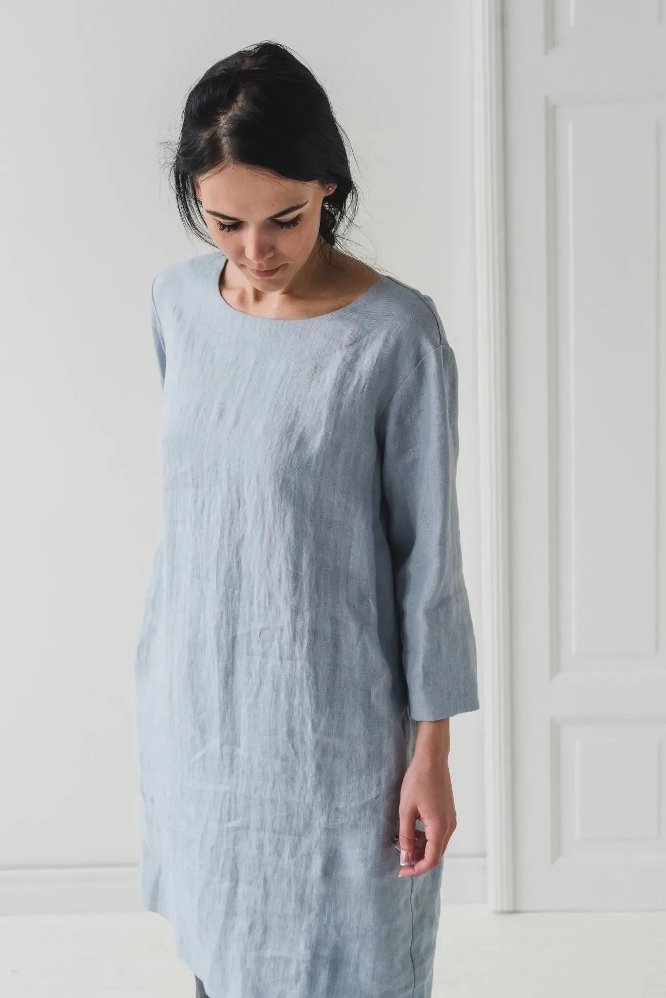 Minimal Linen Dress
