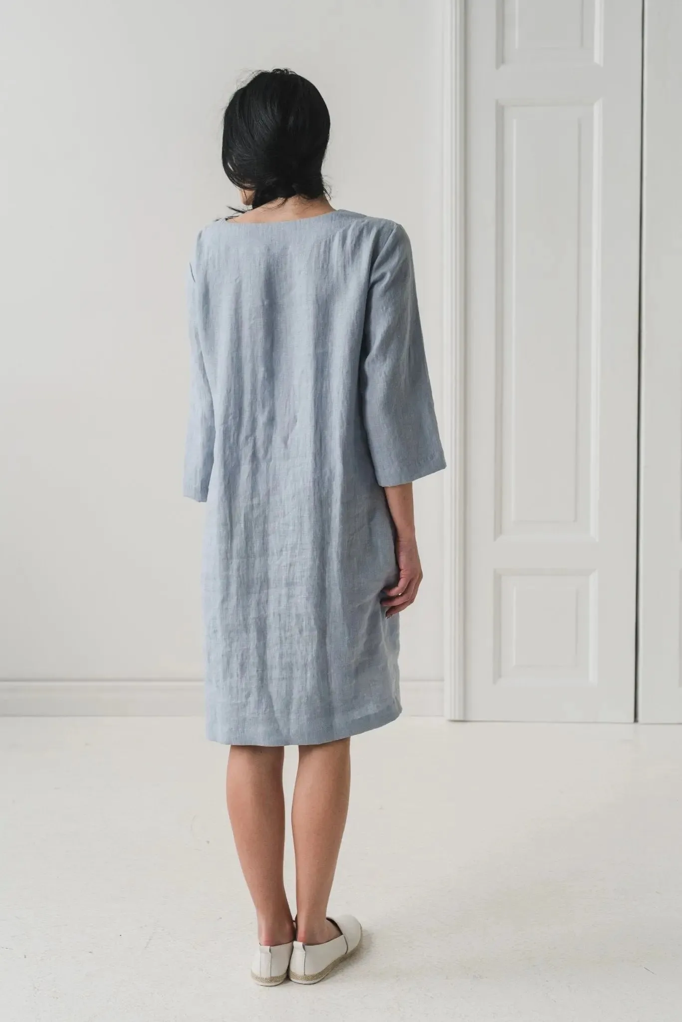 Minimal Linen Dress