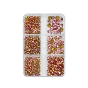 Mix Size 3D Sharp Diamond - 06# Pink