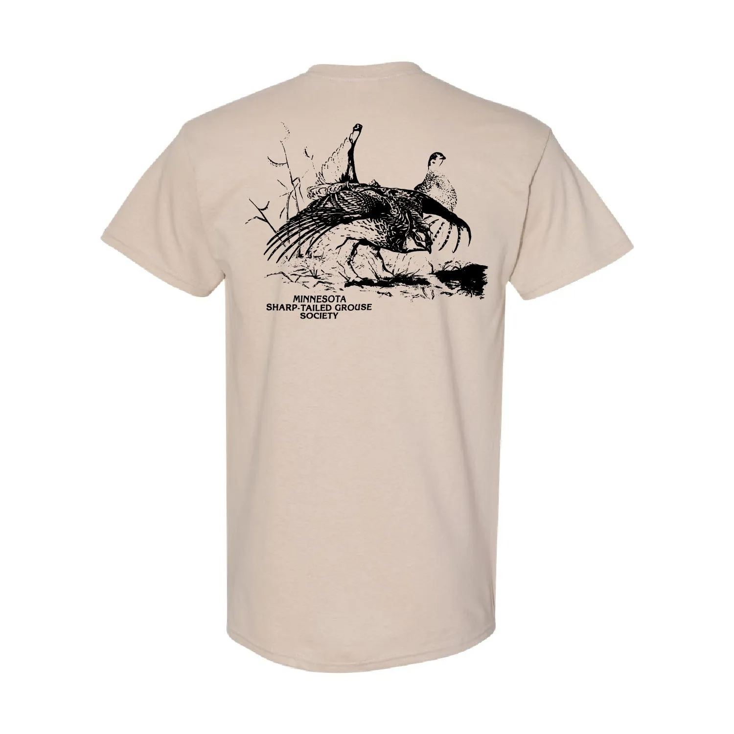 MN Sharp-Tailed HeavyCotton Unisex T-shirts