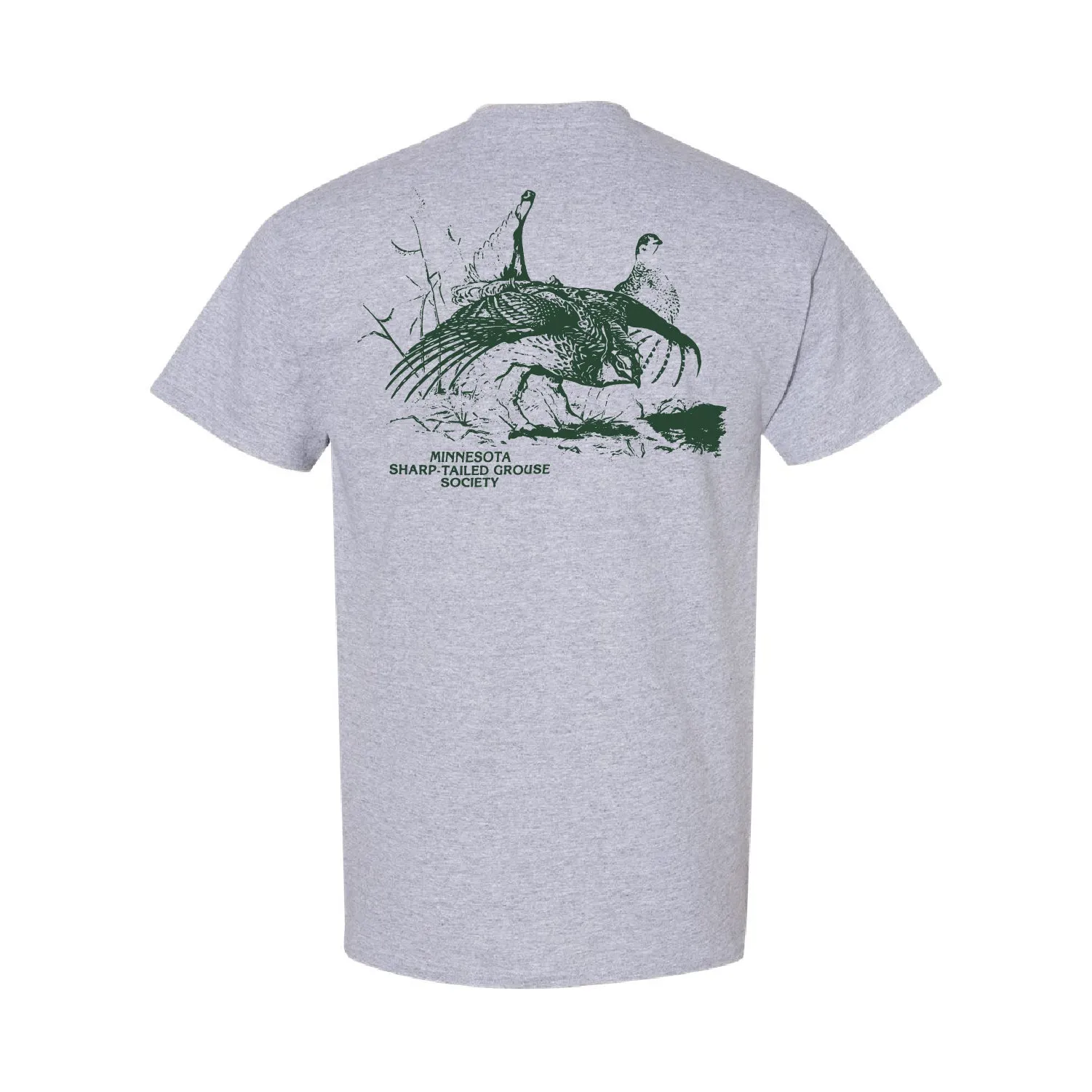 MN Sharp-Tailed HeavyCotton Unisex T-shirts