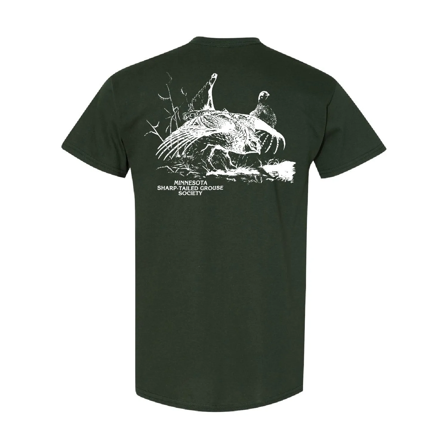 MN Sharp-Tailed HeavyCotton Unisex T-shirts