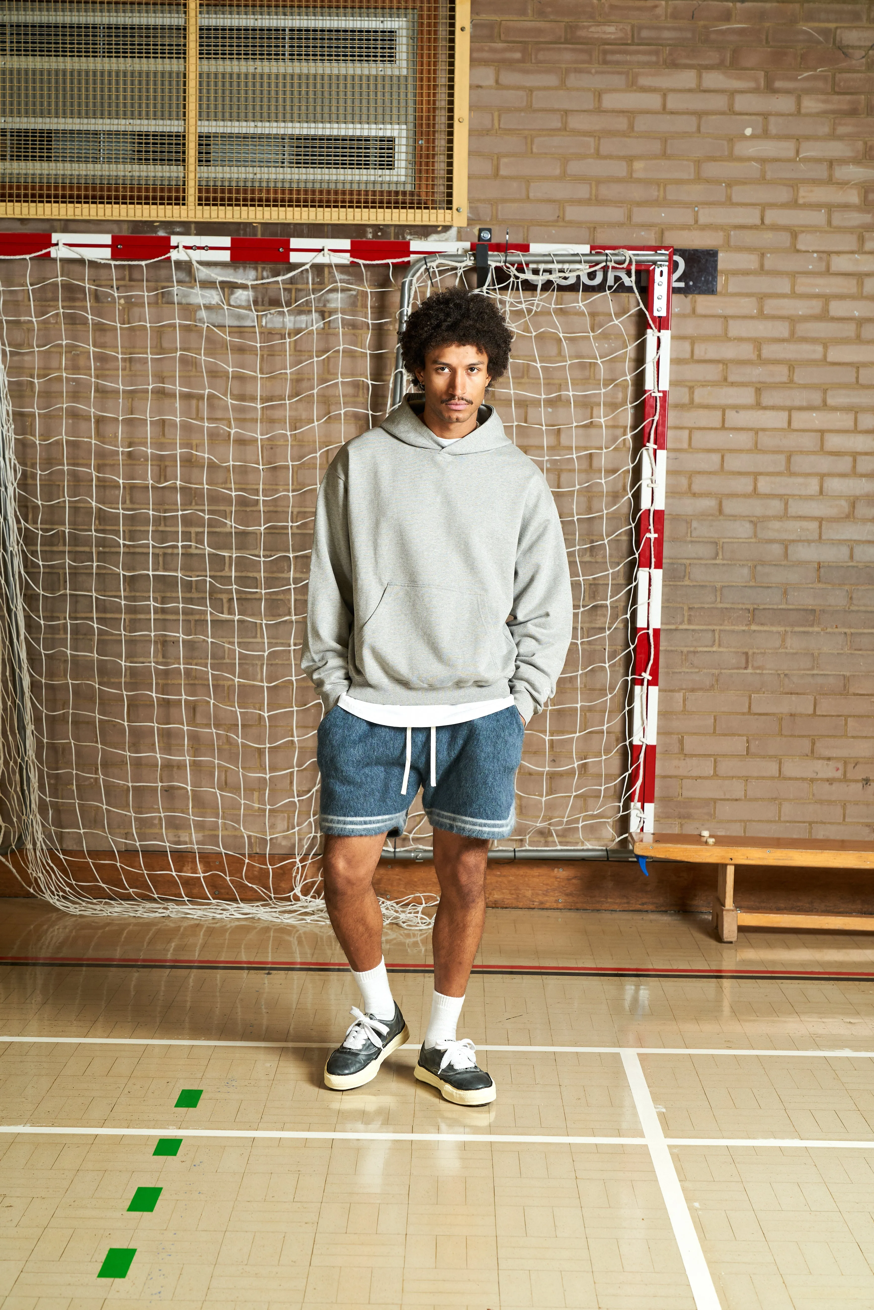 Mohair Baller Shorts - Blue