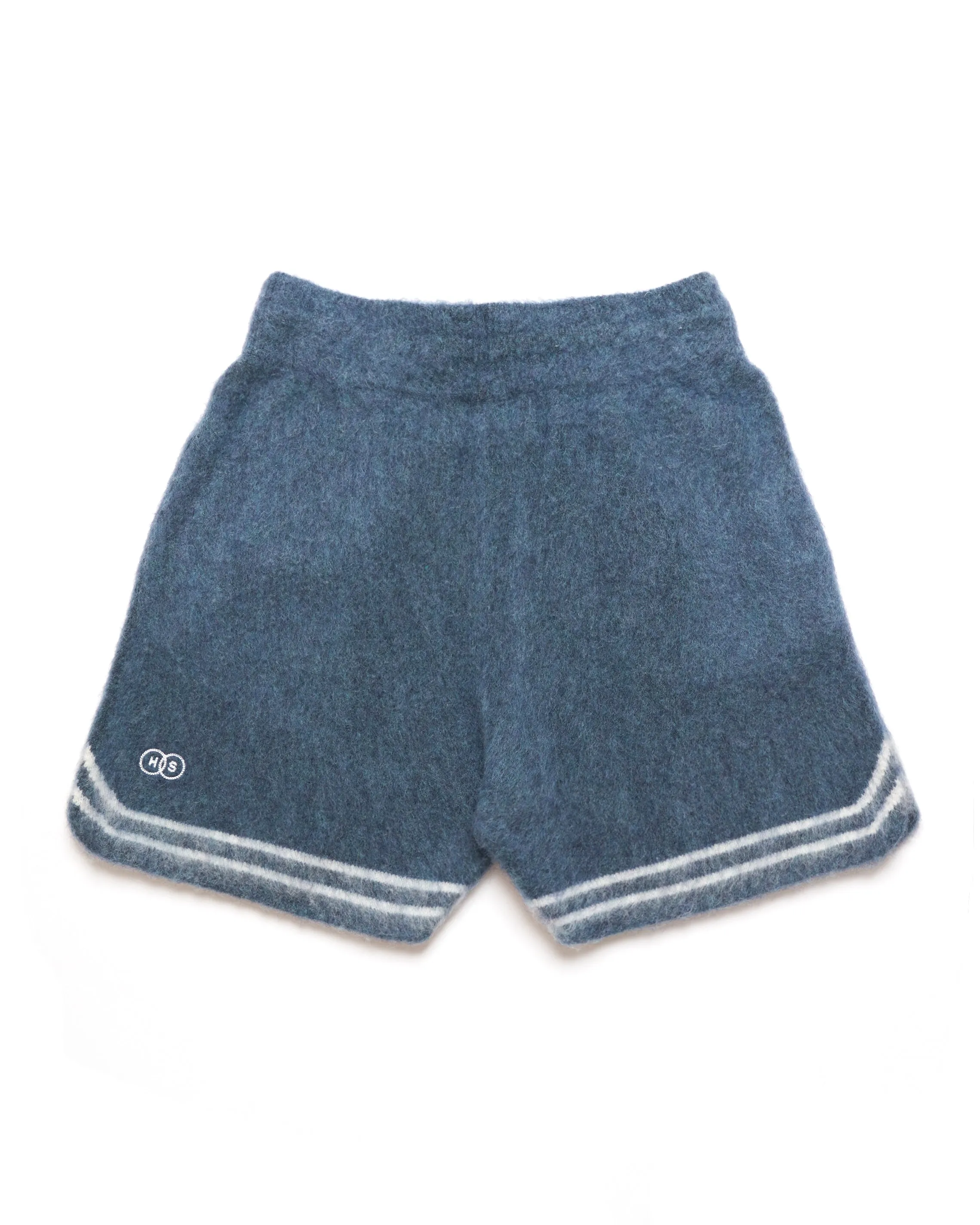 Mohair Baller Shorts - Blue