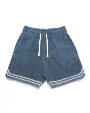 Mohair Baller Shorts - Blue