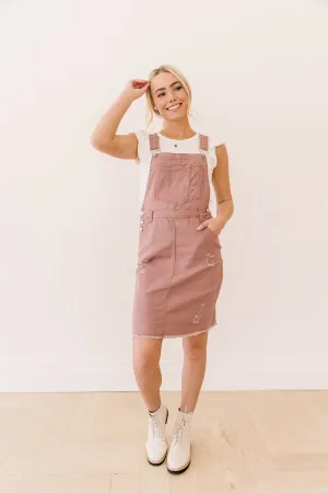 Molly Denim Jumper // Dusty Mauve