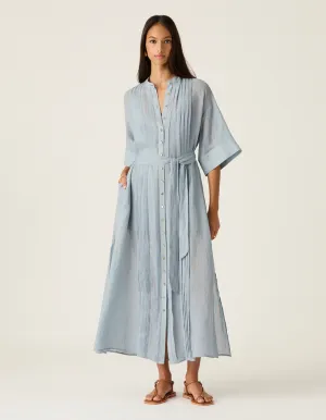 MOS The Label - Alessia Maxi Dress in Aura Blue