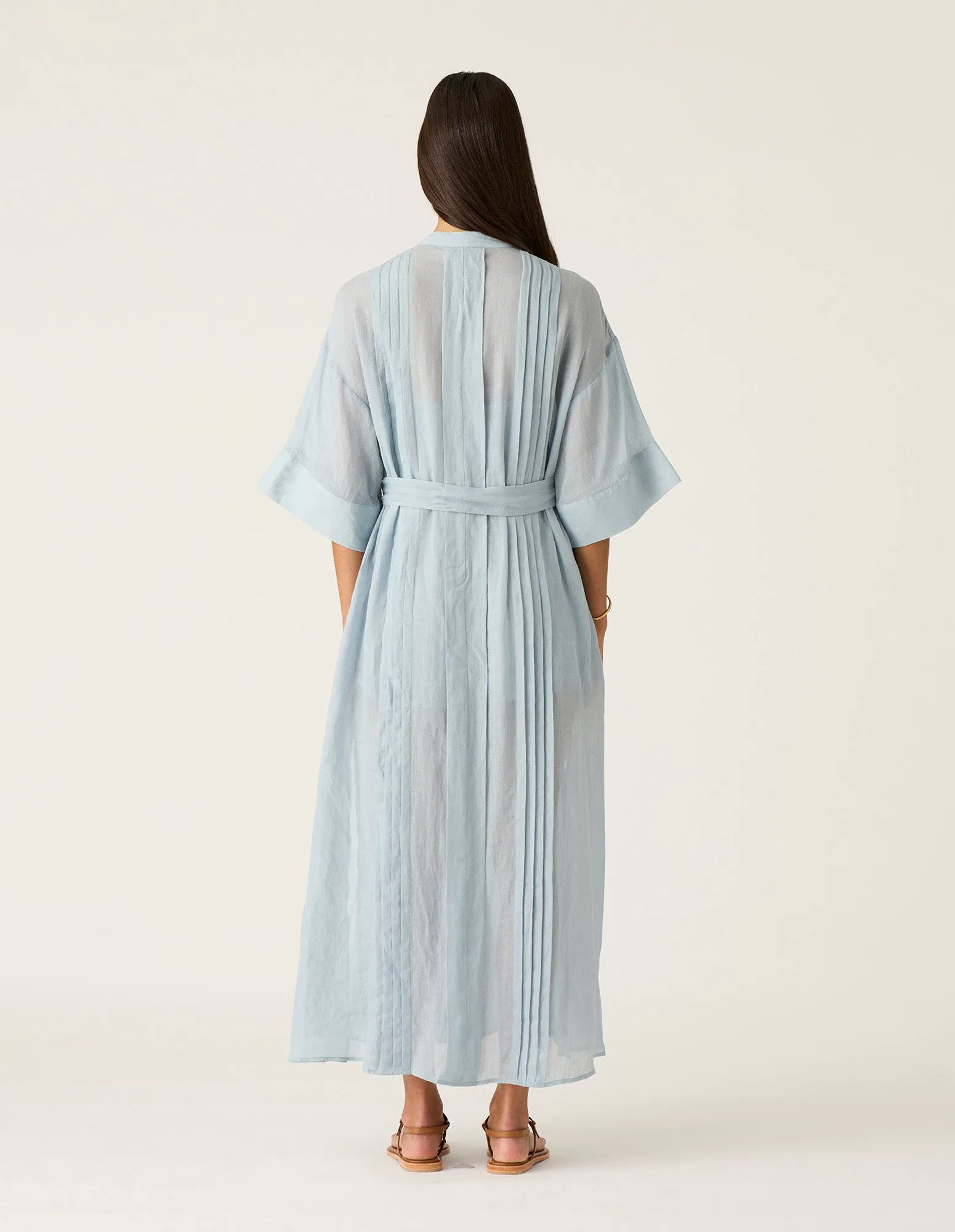 MOS The Label - Alessia Maxi Dress in Aura Blue