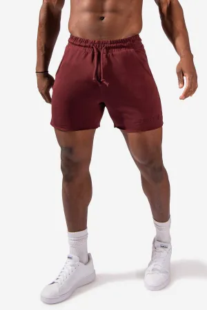 Motion 5'' Varsity Sweat Shorts - Maroon