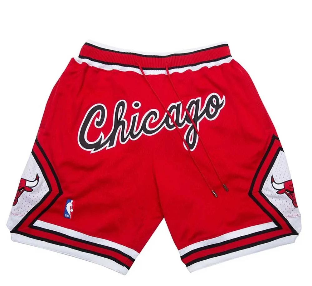 NBA JUST DON BULLS ROAD SHORT