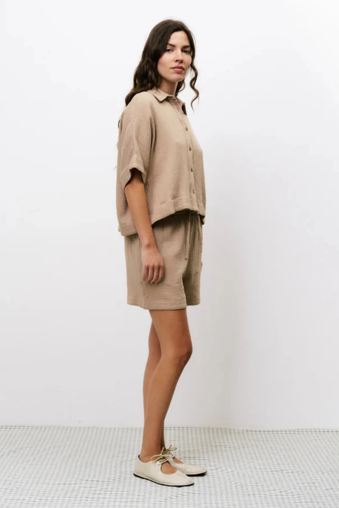 NERLINE SHORT - BEIGE