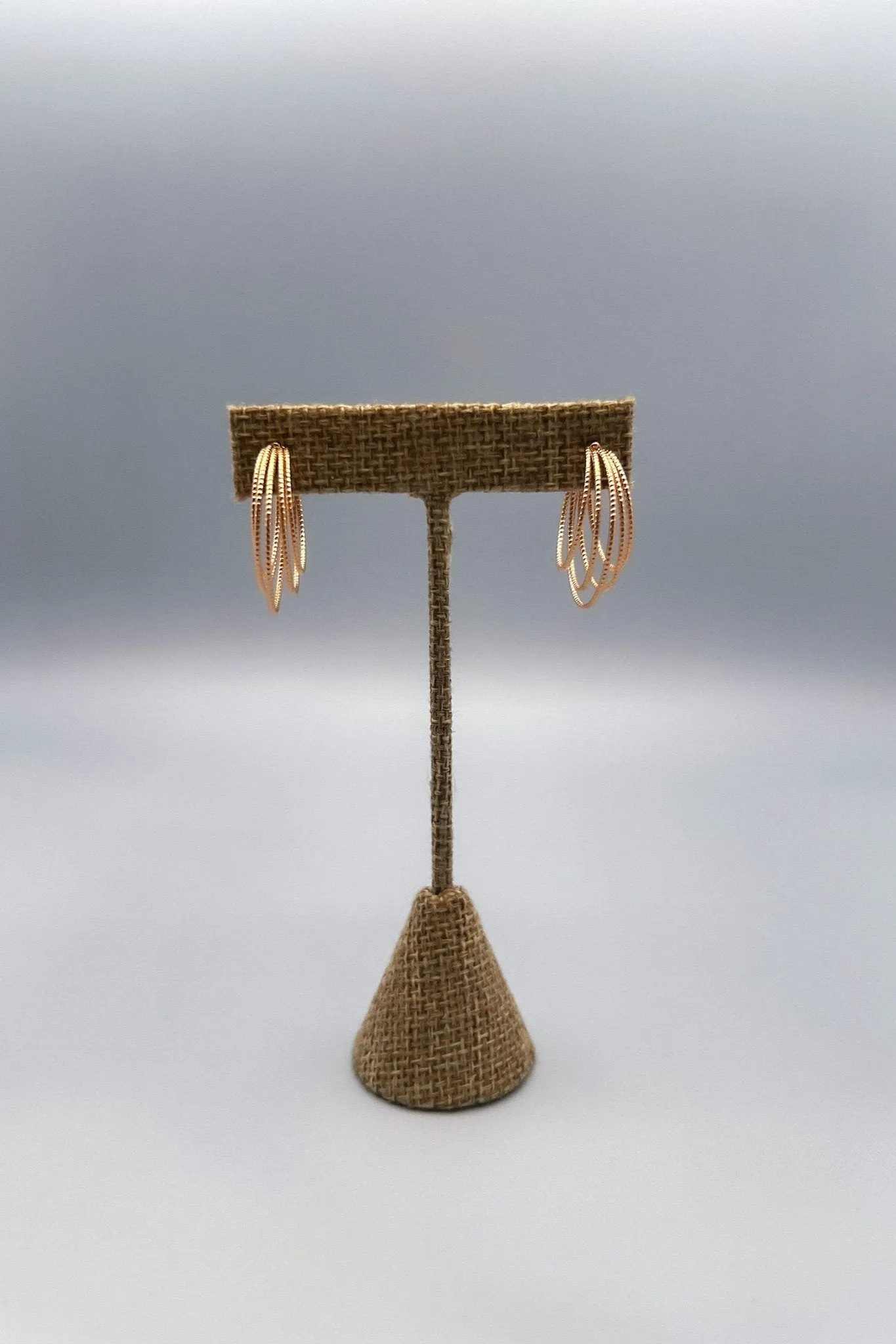 net gold hoops
