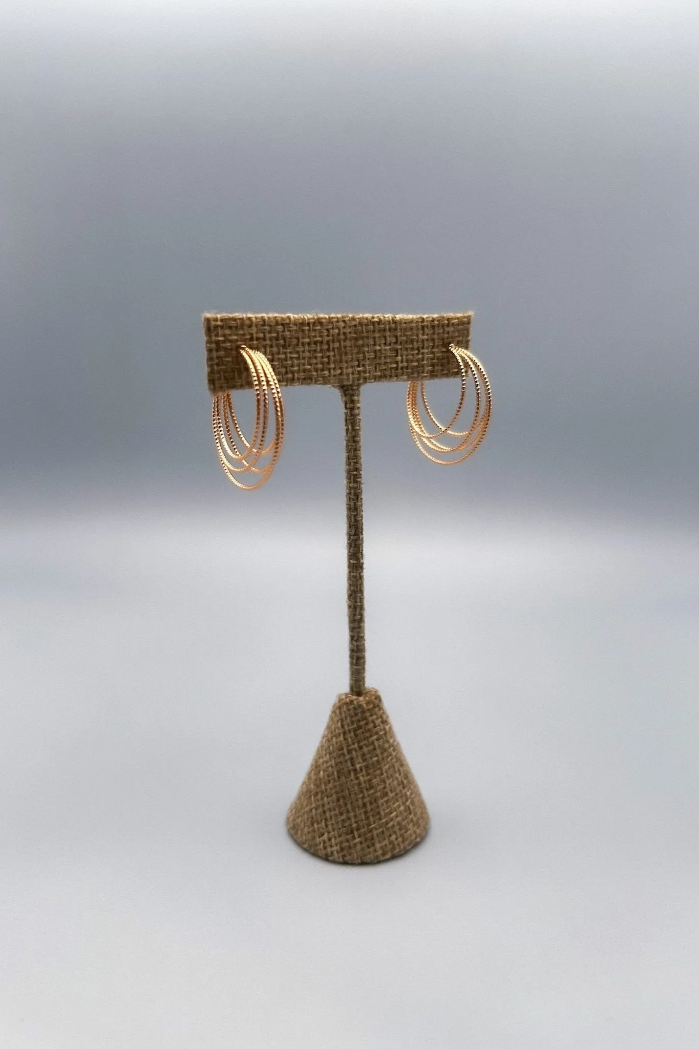 net gold hoops