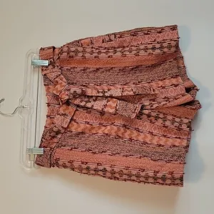 NEW Eva Franco Mila Textured High Waisted Shorts Macedonia 6