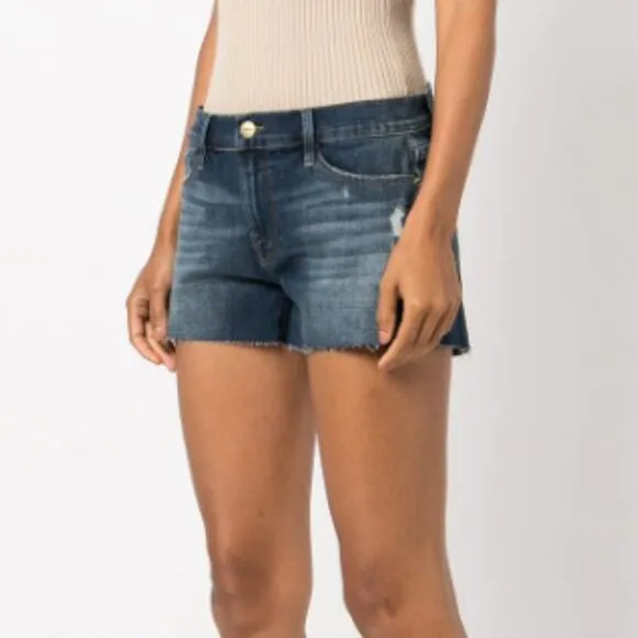 New ~  FRAME  ~ Le Cutoff Denim Shorts 29 ADORBS