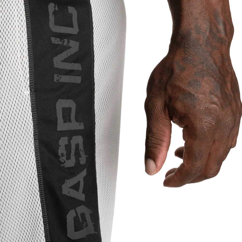 No1 Mesh Shorts - White/Black