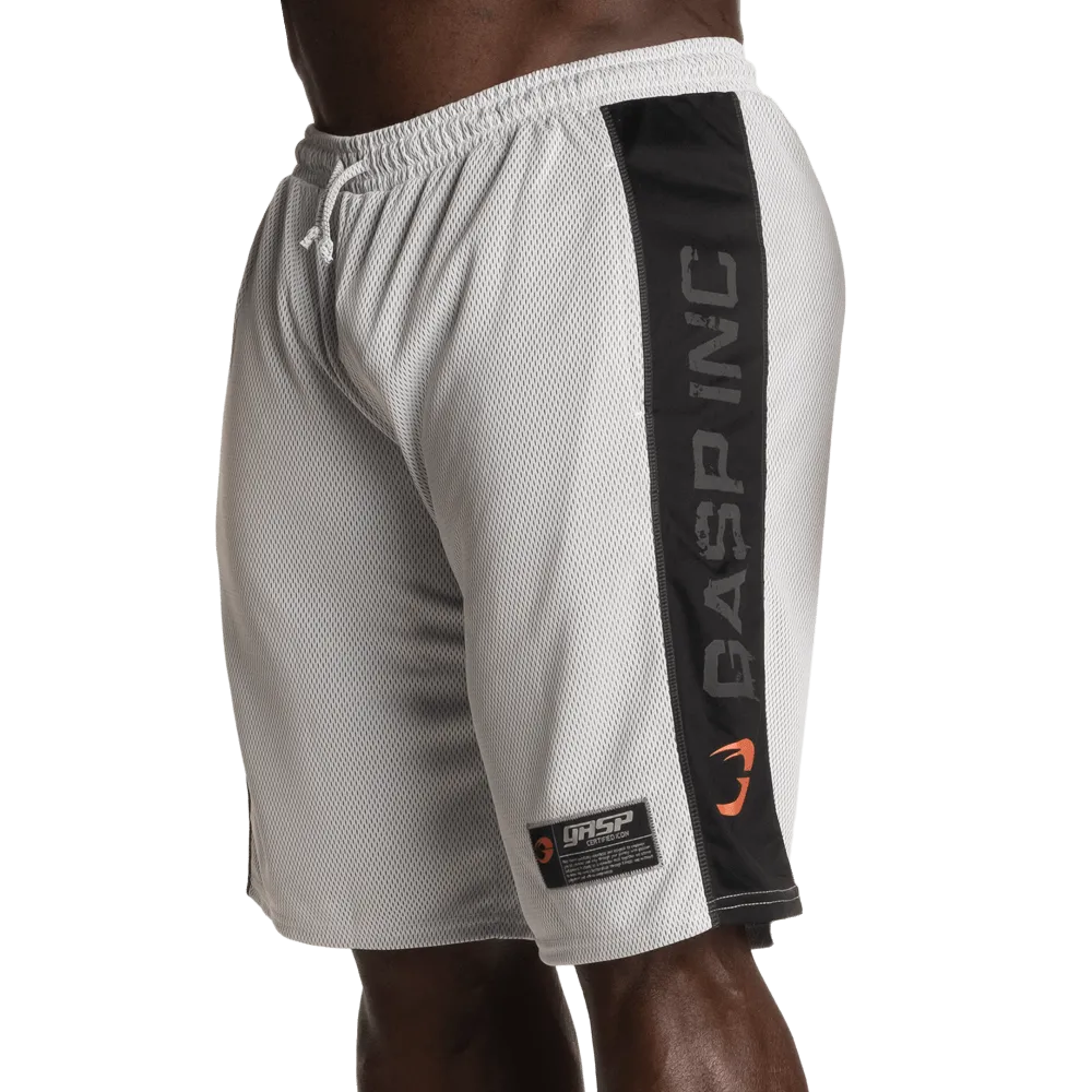 No1 Mesh Shorts - White/Black