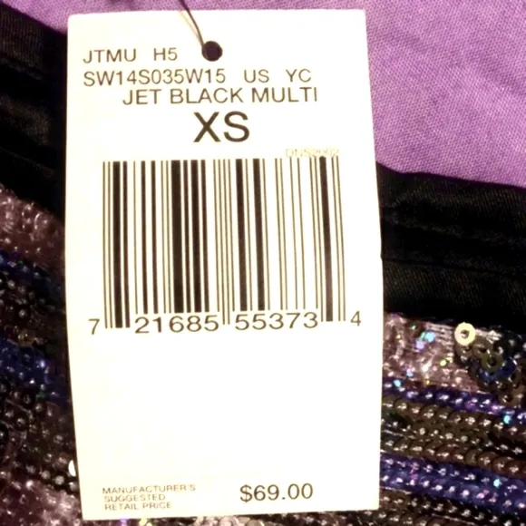NWT guess sequin shorts