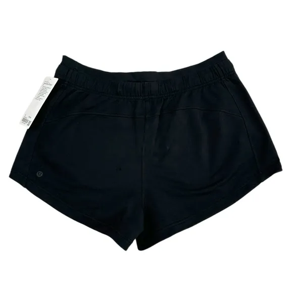 NWT Lululemon Inner Glow Short 3&quot; *TerryBlack Size‎ 12