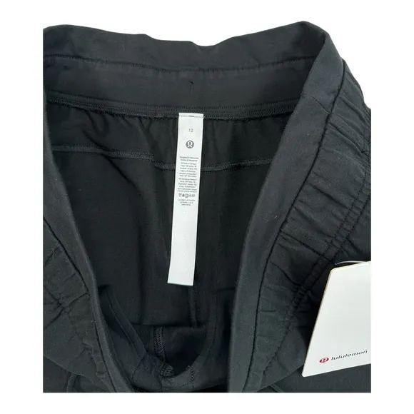 NWT Lululemon Inner Glow Short 3&quot; *TerryBlack Size‎ 12