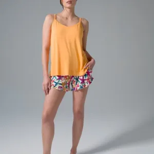 NWT Soma COOL NIGHTS Cami &amp; Ruffle Short Pajama Set