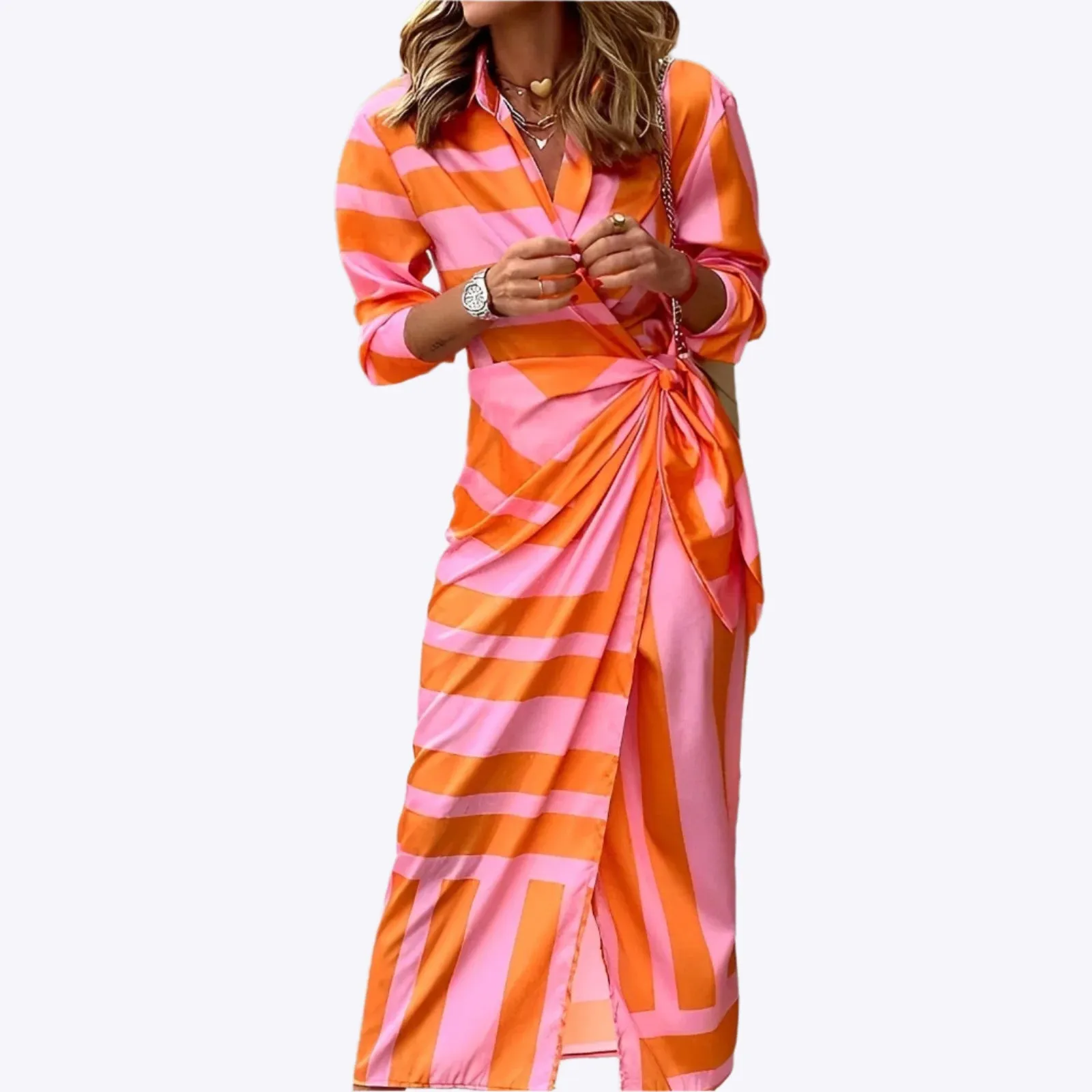 Nyssa - Stylish Effortless Woman's Long Dress