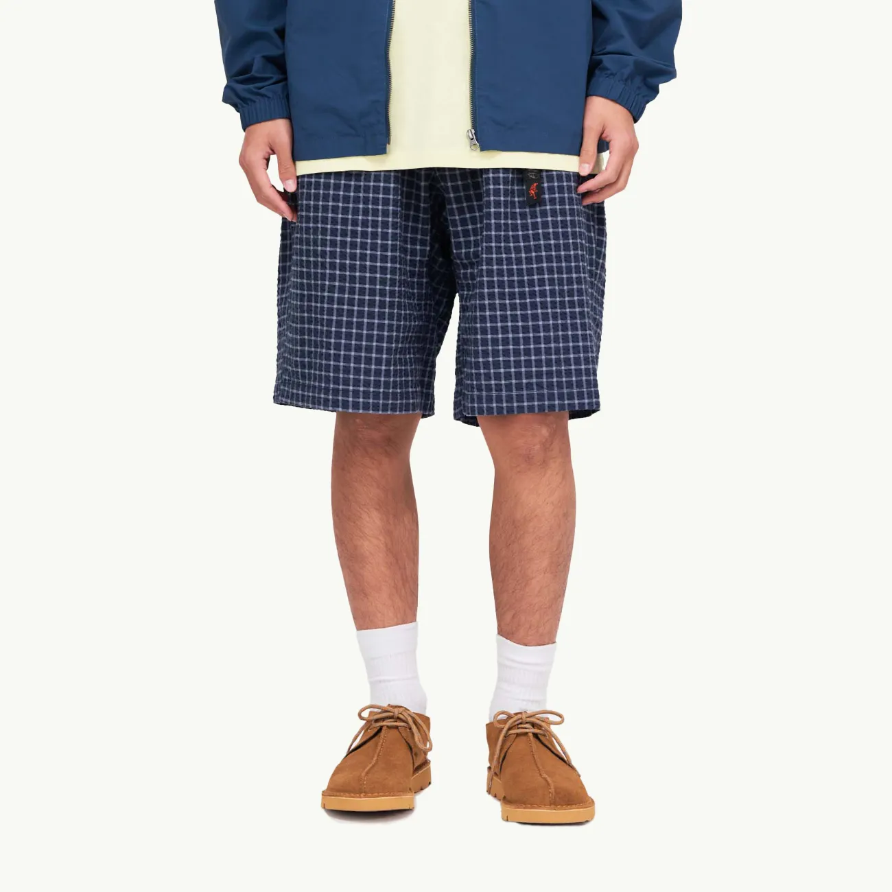 O.G. Seersucker Lagoon Short - Midnight