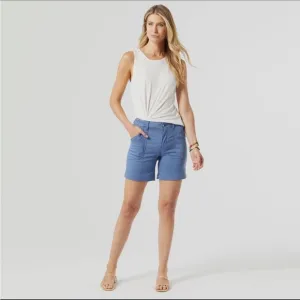 OMG ZoeyZip Shorts | Dusty Blue | Medium