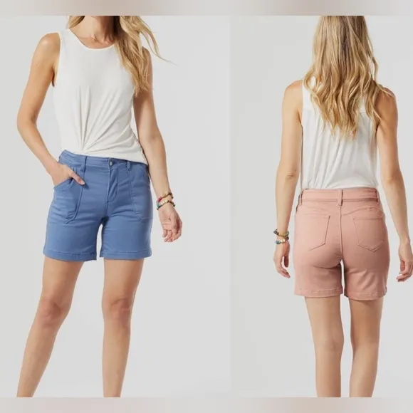 OMG ZoeyZip Shorts | Dusty Blue | Medium