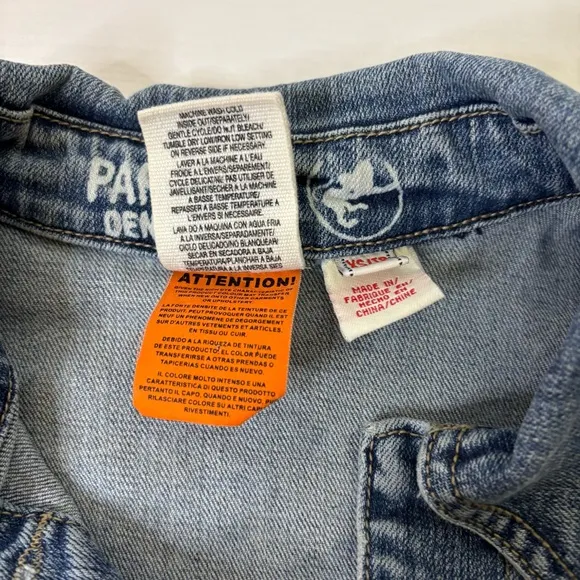 Parasuco Blue Jean Jacket Classic Cropped Design Size XS