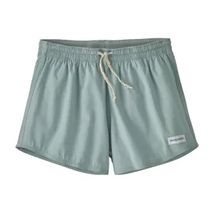 PATAGONIA WMNS HOME WATERS 3 INCH VOLLEY SHORTS BLUE
