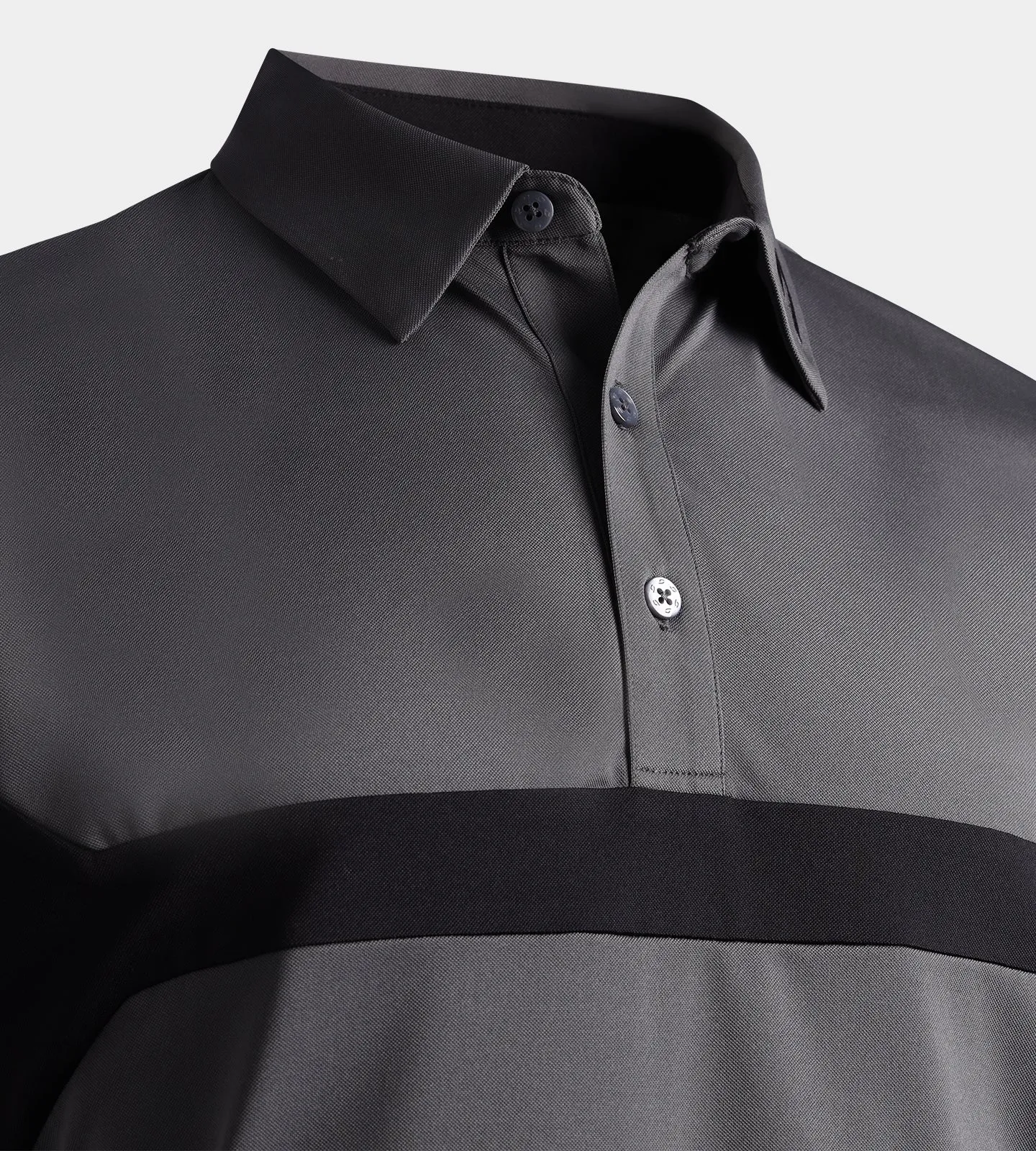 PEAK POLO - CHARCOAL