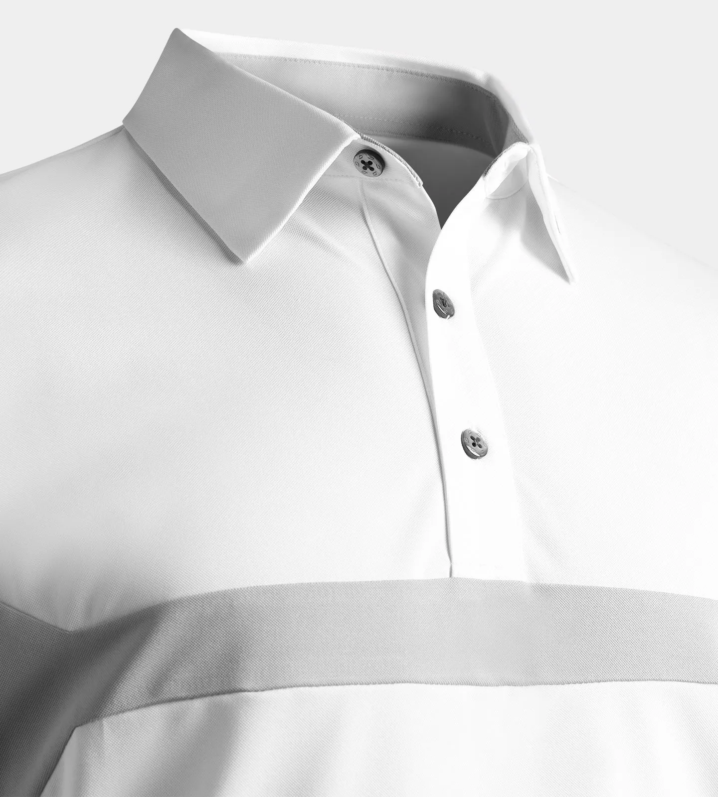PEAK POLO - WHITE