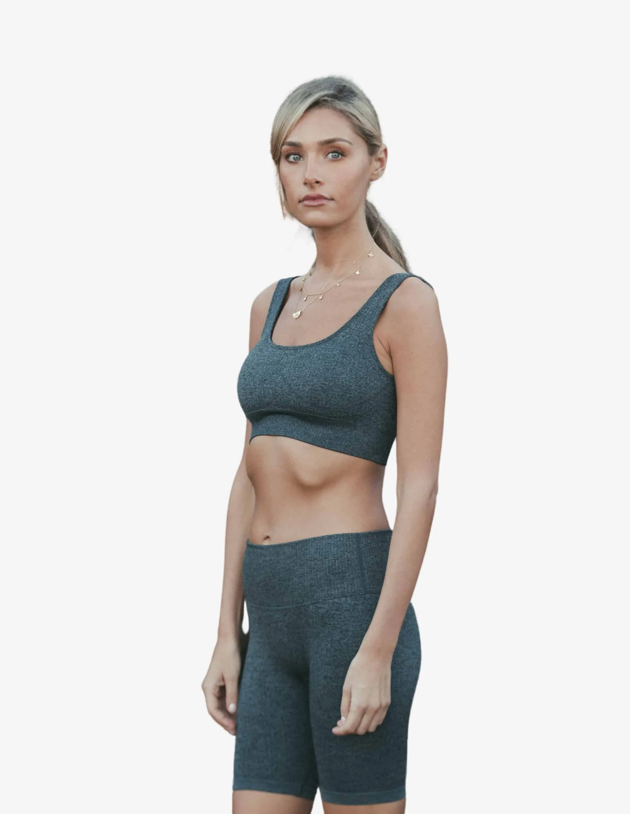 Pebble Seamless Biker Shorts